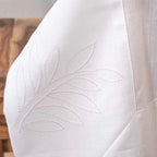 Τετράγωνο Τραπεζομάντηλο Αιγαίον Leaf 2102 140X180 White